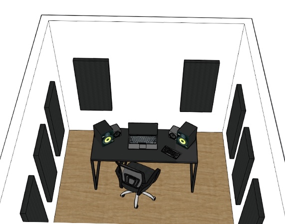 KIT MESTRE HOME STUDIO – TRATAMENTO ACÚSTICO