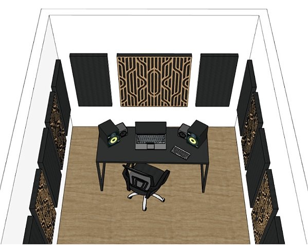 KIT ASCENSÃO PARA HOME STUDIO – PRANAVA ACÚSTICA