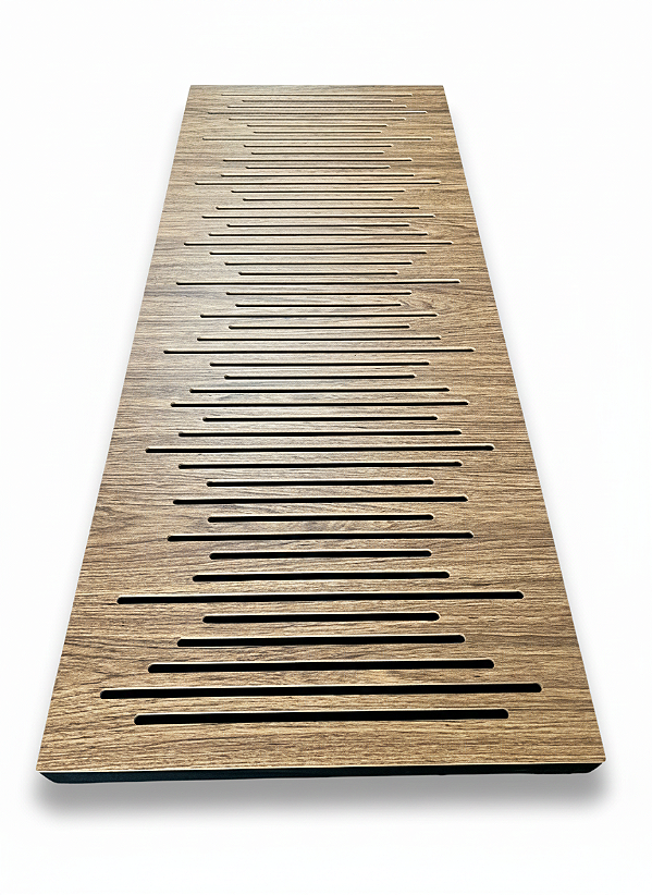 Painel Acústico Absorção e Difusão Wave – Peça Única