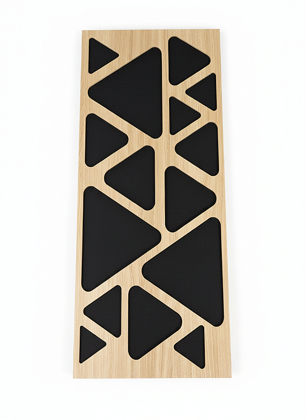 Painel Acústico Absorção e Difusão Play – Peça Única