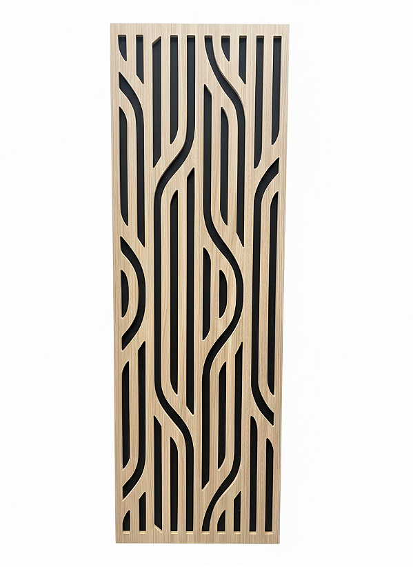 Painel Acústico Absorção e Difusão Tribal - Peça Única