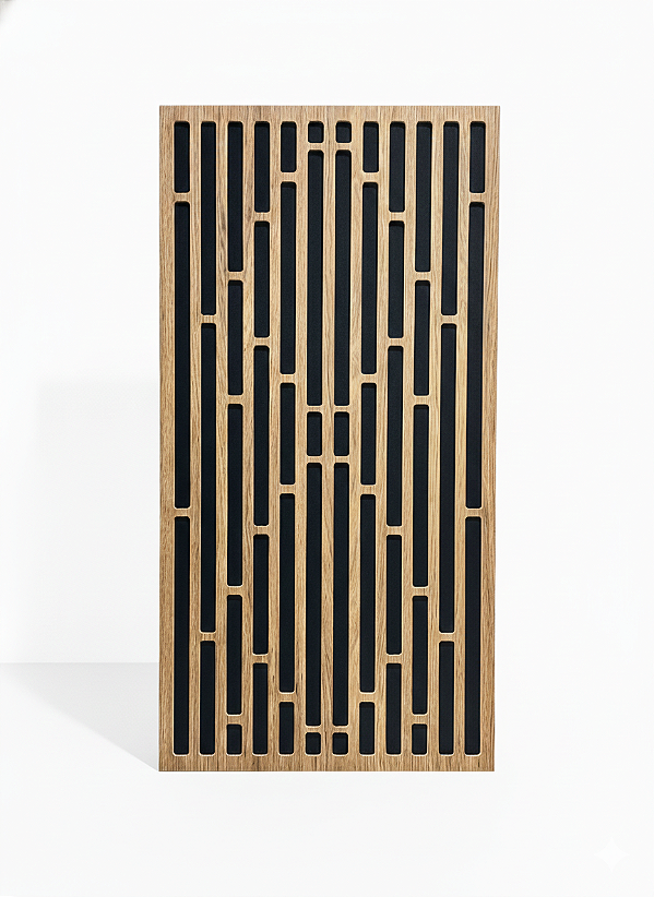 Painel Acústico Absorção e Difusão Line – Peça Única