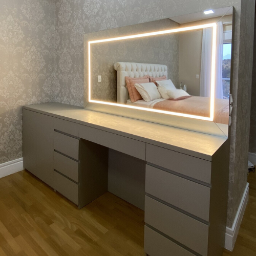 Penteadeira Maya com sapateira