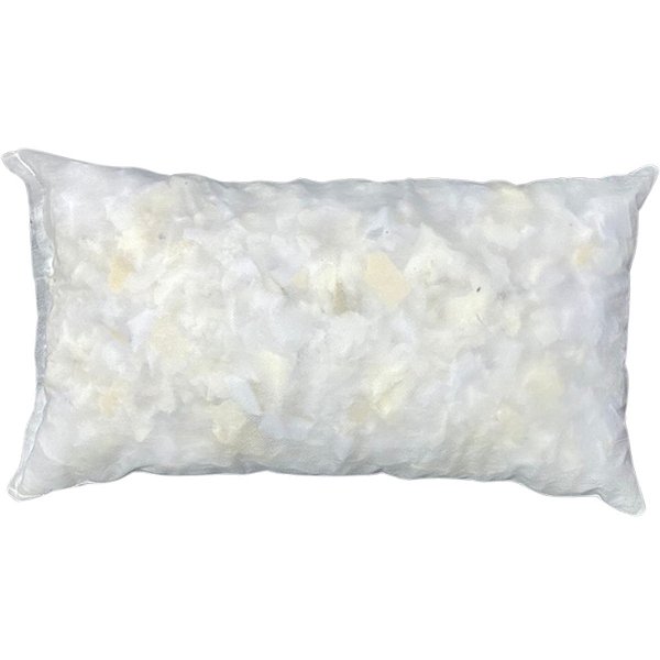 Enchimento de almofada refil Retangular - Espuma Flocada - 1 unidade