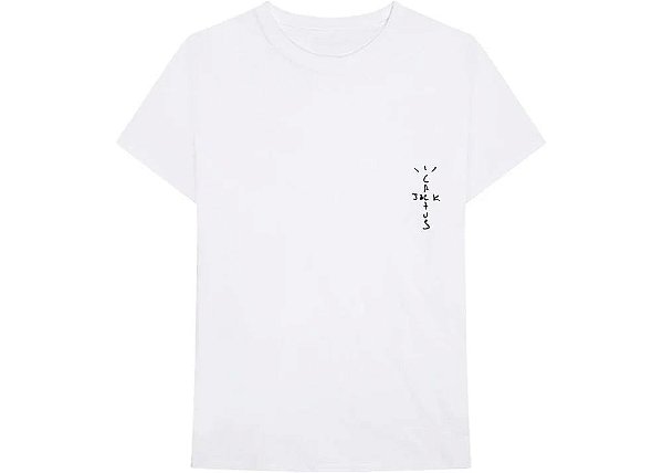 Camiseta Travis Scott Cactus Jack T-Shirt White - Bunny Resell