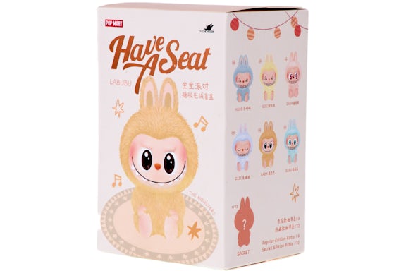 Pop Mart Labubu The Monsters Have a Seat Vinyl Plush Single Blind Box