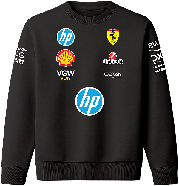 Moletom Hamilton Ferrari Race F1 2025