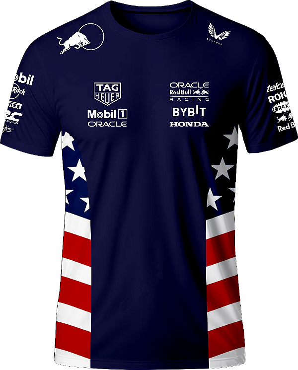 Camiseta Red Bull EUA