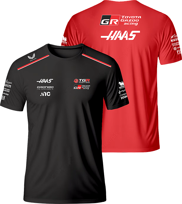 Camiseta Equipe Haas F1 2026