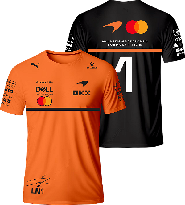 Camiseta Lando Norris McLaren F1 2026