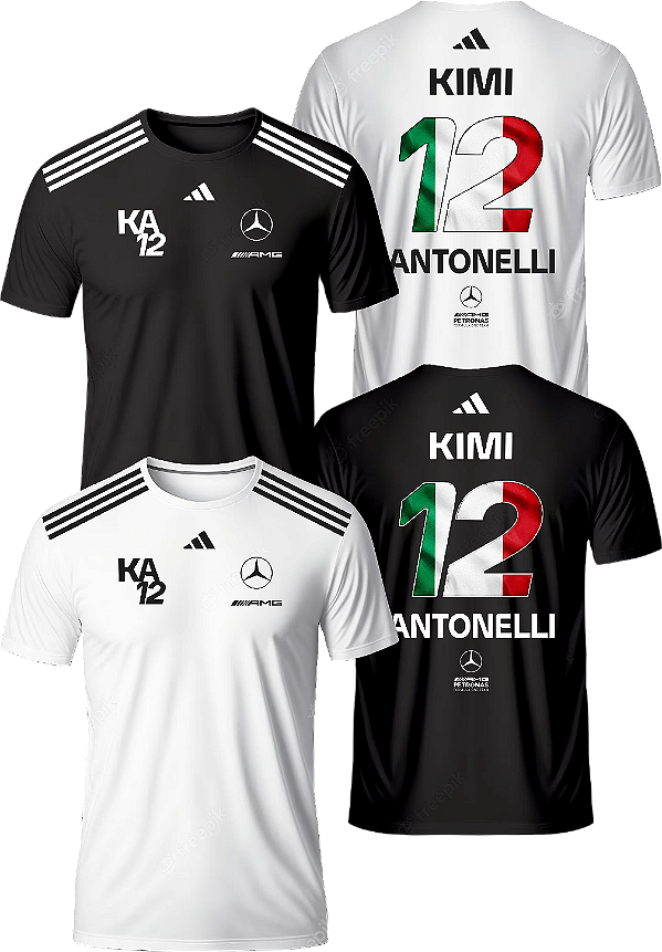 Camiseta F1 Mercedes Kimi Antonelli 2026