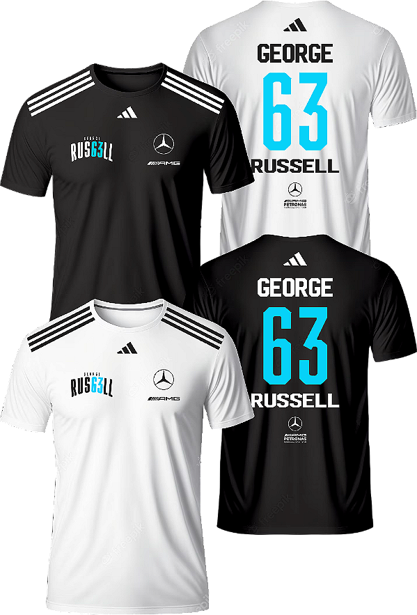 Camiseta F1 Mercedes George Russel 2026