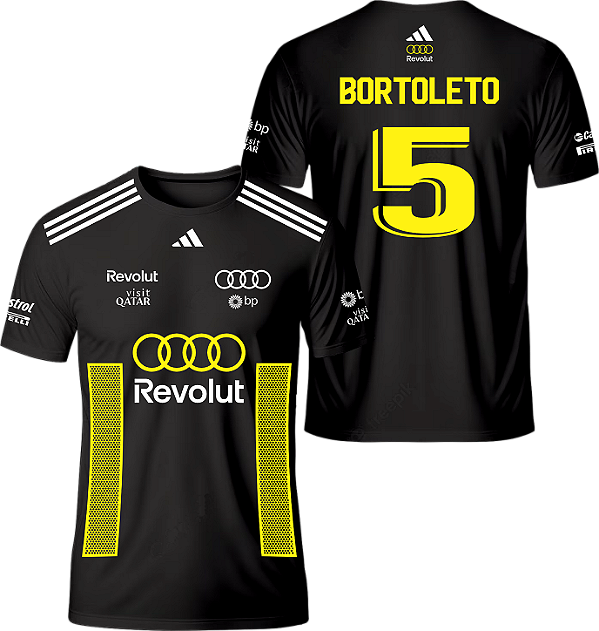 Camiseta Bortoleto Audi F1 Mônaco 2026