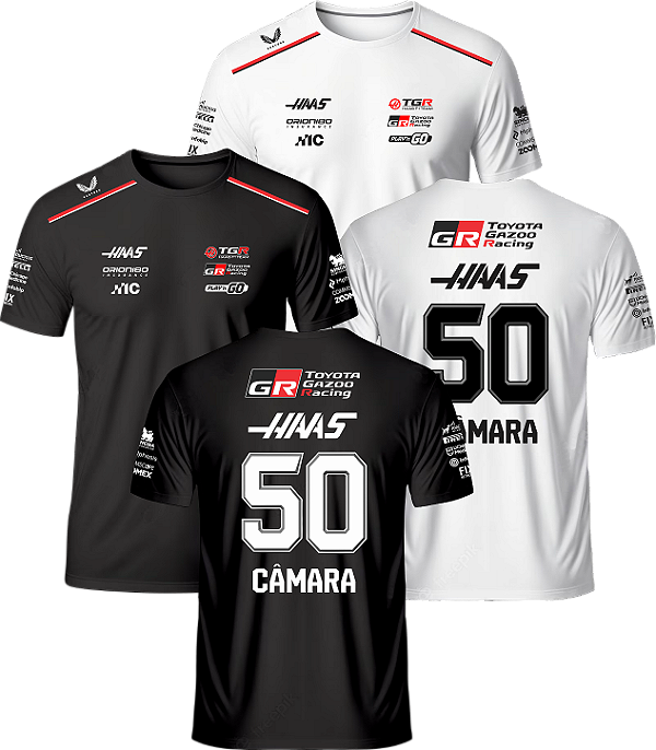 Camiseta Rafael Câmara Haas F1