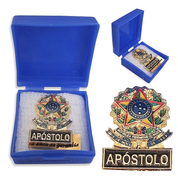 Broche (Botton) C/ Brasão - Apóstolo