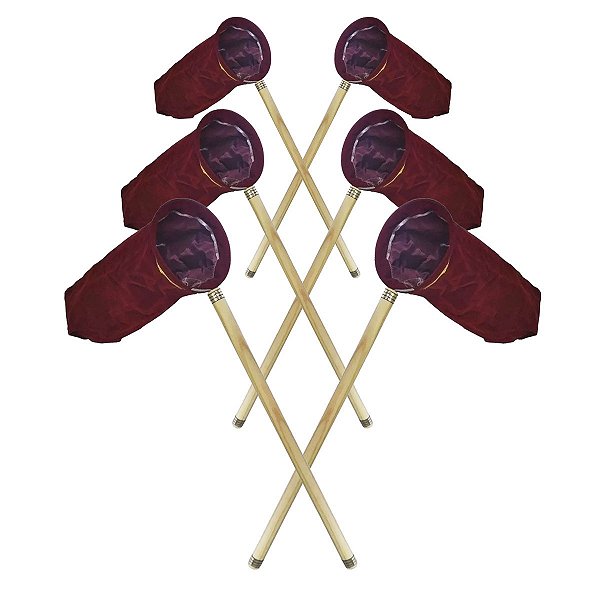 Kit C/ 6 Salvas P/ Coleta De Ofertas E Dízimos Em Igrejas