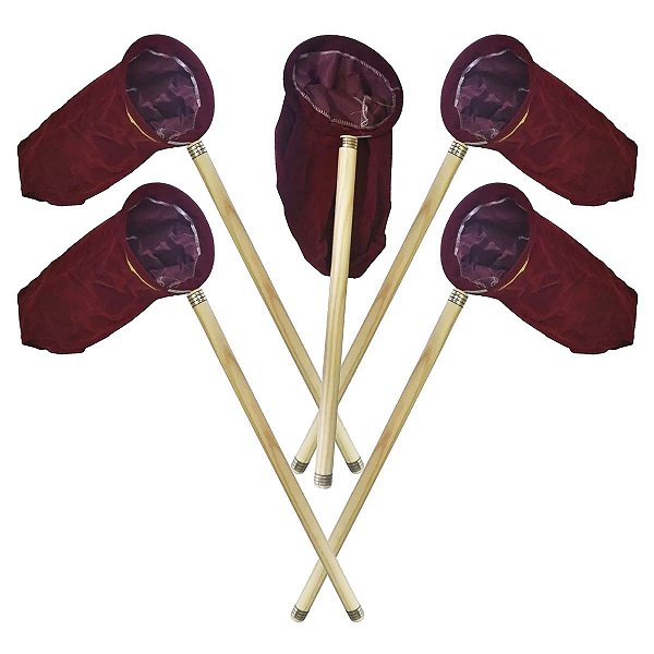 Kit C/ 5 Salvas P/ Coleta De Ofertas E Dízimos Em Igrejas