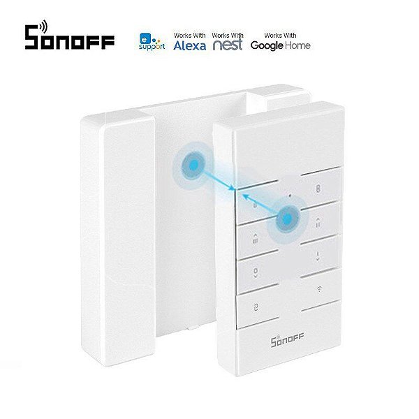 Controle Sonoff Rm433 8ch + Base