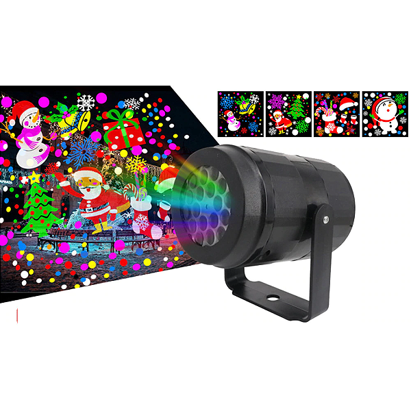Projetor De Natal Led Rgb A Prova D'água