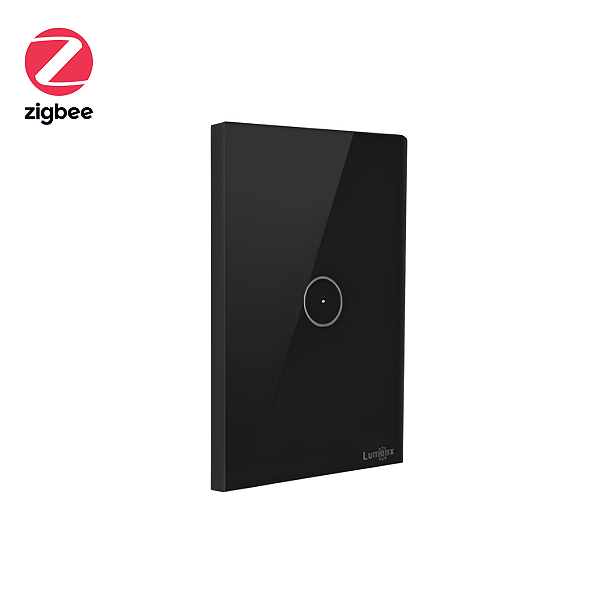 Interruptor Touch 1 Botão Zigbee 4x2 Lumenx