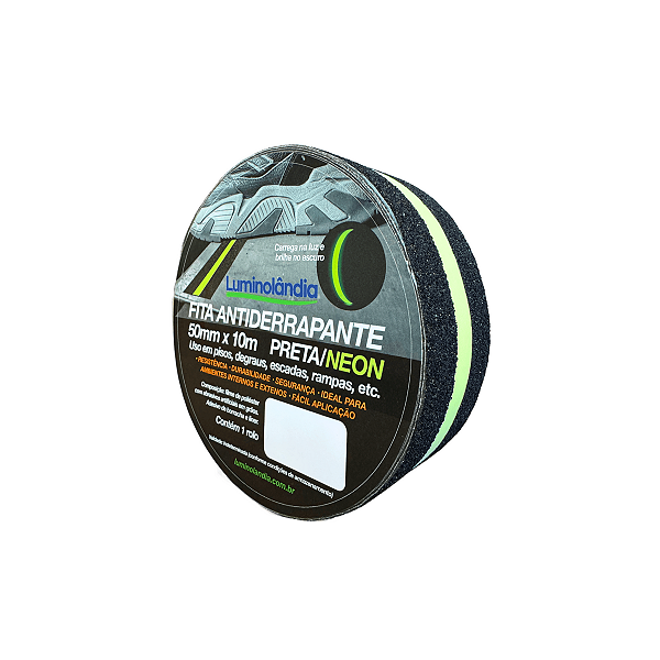 Fita Antiderrapante Fosforescente Fluoresce Brilha No Escuro Efeito Luminoso Starfix