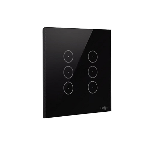 Interruptor Touch 6 Botões 4x4 Lumenx