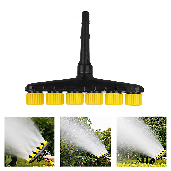 Atomizador Turbo Mist Luminolândia Névoa Alta Pressão 5 Saídas Microaspersão Pomar Horta Profissional