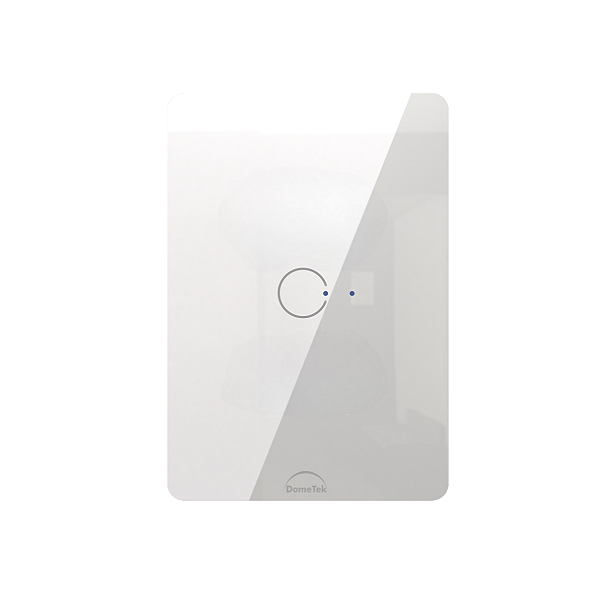 Interruptor Wifi Touch 1 Botão Linha Square 4x2 Dometek