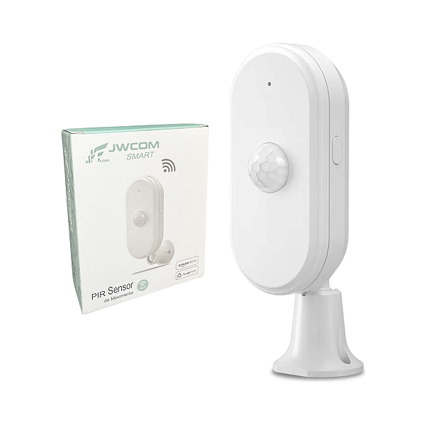 Sensor De Movimento Presença Inteligente Tuya Pir Alexa Google Sem Fio Linha Smartlife Jwcom