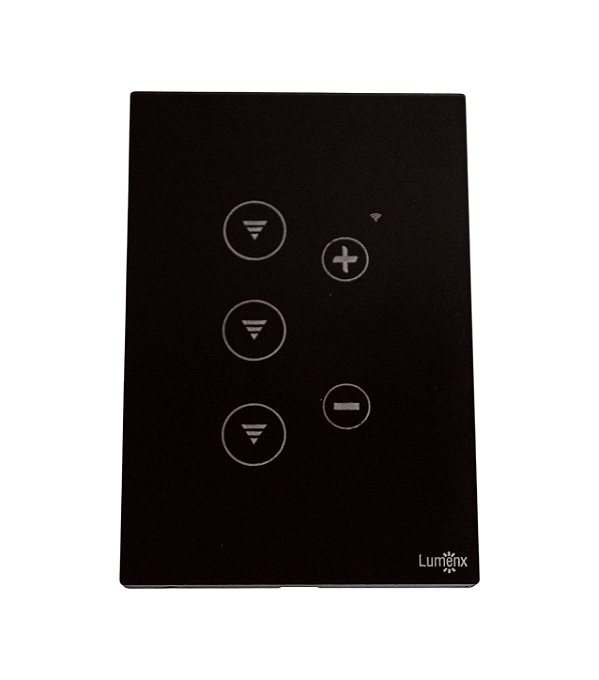 Interruptor Inteligente Dimmer Touch 3 Botões Lumenx 4x2