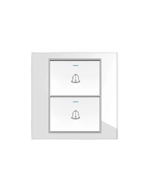 Campainha Para Porta Luminolândia Pulsador De Campainha 4x4