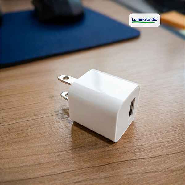Fonte Alimentação Carregador Padrão Americao Usb Bivolt