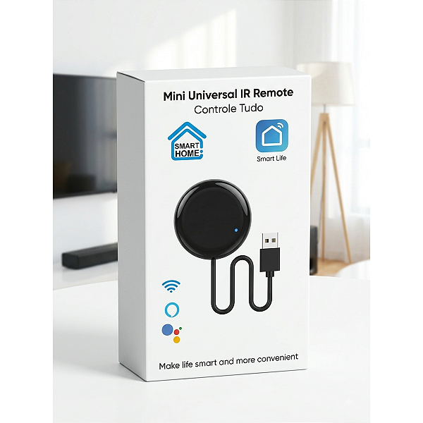 Controle Universal Inteligente Mini Tuya Wi-fi Alexa Google