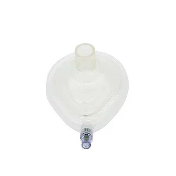 MASCARA PARA ANESTESIA PVC C/ COXIM INFLAVEL NEONATAL N° 00 AMBU