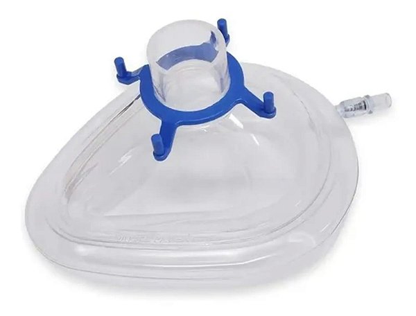 MASCARA ANESTESIA PVC C/ COXIM INFL. ADULTO MD No 03 AMBU