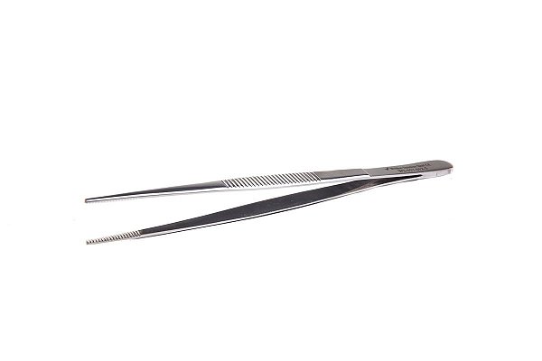 PINÇA ANATÔMICA DE DISSECÇÃO DENTE DE RATO COM SERRILHA 14,5CM WELDON