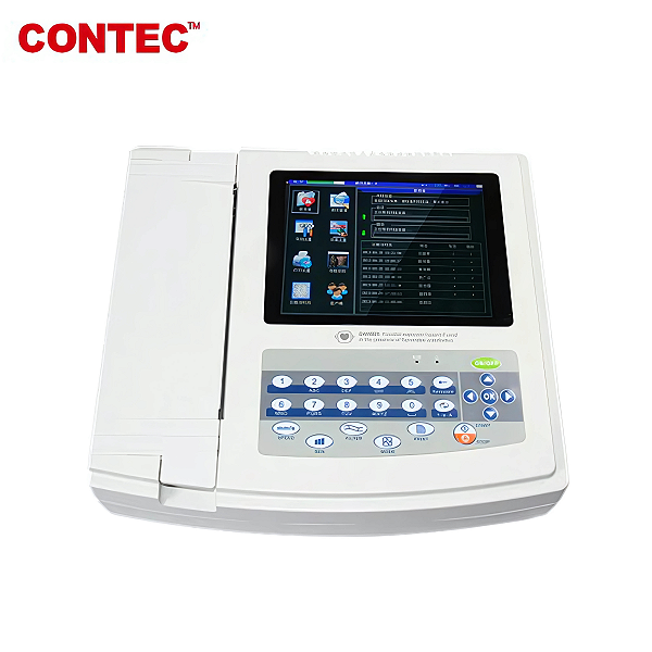 ELETROCARDIÓGRAFO 12 DERIVAÇÕES ECG1200G 12 CANAIS - CONTEC