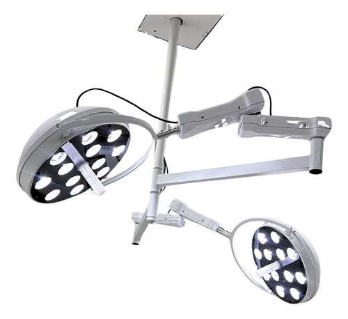 FOCO CIRÚRGICO VETERINÁRIO TETO 72 LEDS BIVOLT AUTOMÁTICO