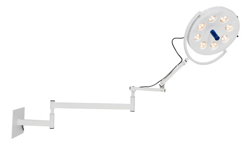 FOCO CIRÚRGICO VETERINÁRIO ANALÓGICO PAREDE 24 LEDS BIVOLT AUTOMÁTICO