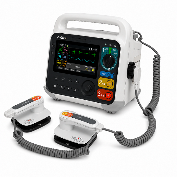 MONITOR CARDIOVERSOR DESFIBRILADOR I6 4 em 1 - AMOUL