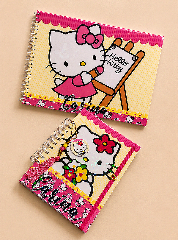 Caderno Hello Kit