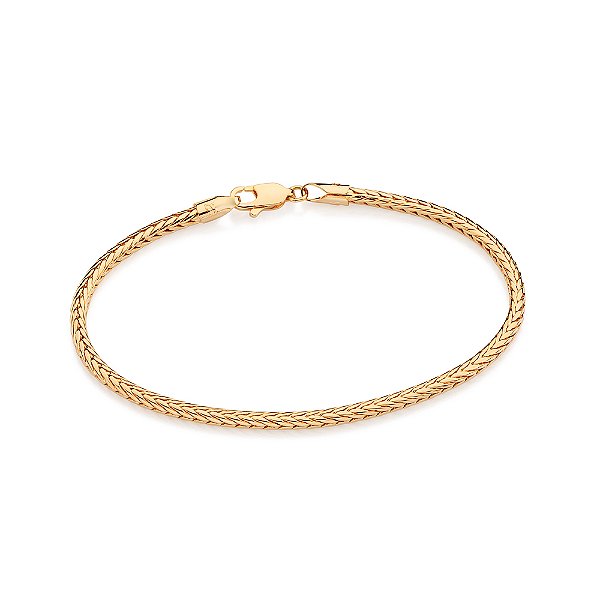 Pulseira Corrente Rabo De Raposa Oca Rommanel