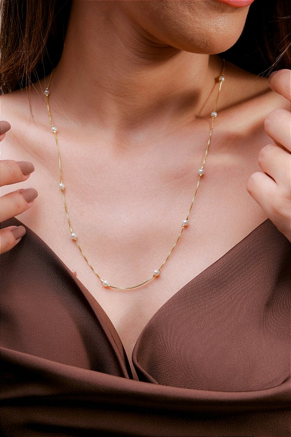 Cordão Pérola Longo