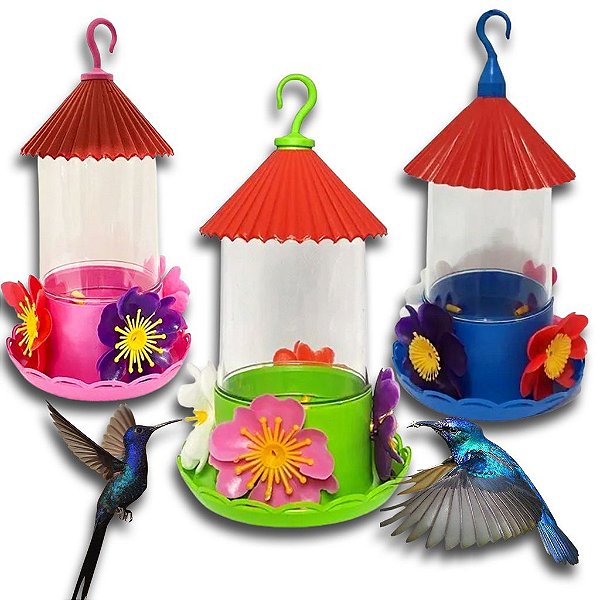 Bebedouro Aves Pequenas Beija-Flor Chapéu - 250mL - Mr. Pet