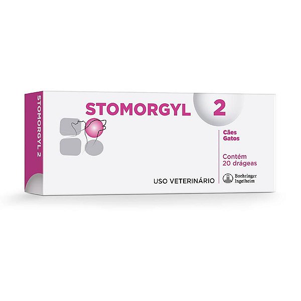 Antibiótico Stomorgyl 2 Para Cães E Gatos 20 Comprimidos - Boehringer Ingelheim