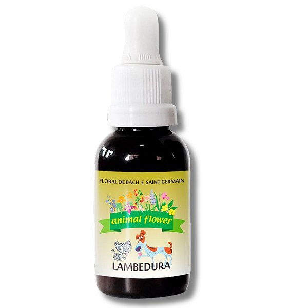 Floral em Gotas Lambedura para Cães e Gatos - 30ml - Animal Flower