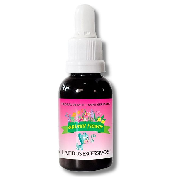 Floral em Gotas Latidos Excessivos para Cães e Gatos - 30ml - Animal Flower