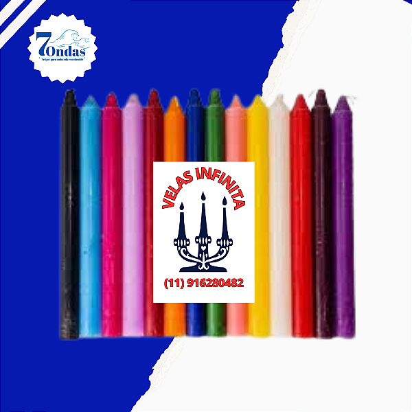 Vela por Quilo - clique para escolher a cor