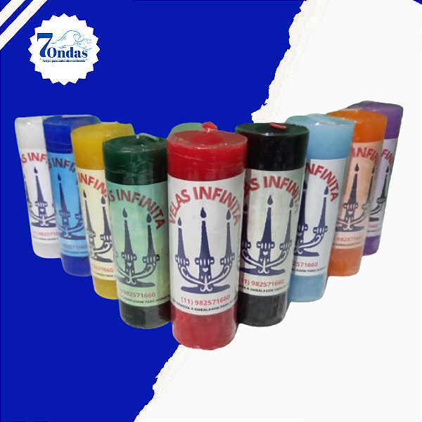 Velas 7 Dias - clique para escolher a cor