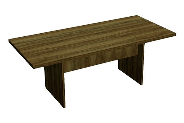Mesa Sala de Reunião Retangular 2,20 x 0,90 x 0,75 m 40 mm Escritório Corporativo
